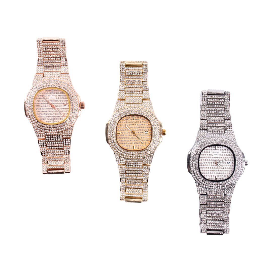 ساعت مچی فول نگین PATEK PHILIPPE