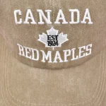 کلاه بیسبالی کتان سنگشور زاپ دار گلدوزی کد 281